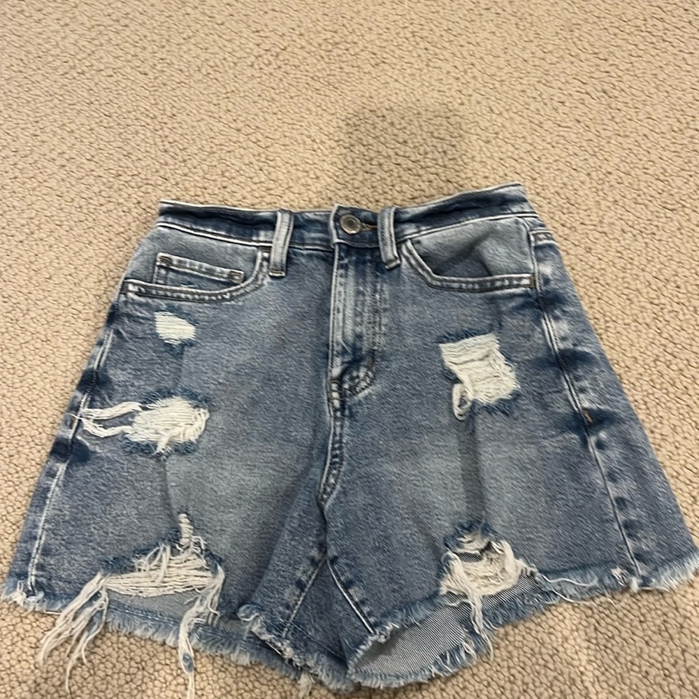 super high rise 90’s boyfriend short